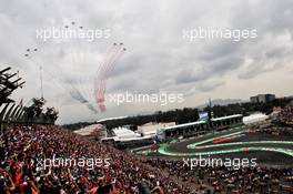Pre-race air display. 28.10.2018. Formula 1 World Championship, Rd 19, Mexican Grand Prix, Mexico City, Mexico, Race Day.