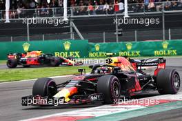 Max Verstappen (NLD) Red Bull Racing RB14. 28.10.2018. Formula 1 World Championship, Rd 19, Mexican Grand Prix, Mexico City, Mexico, Race Day.