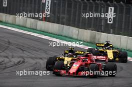 Kimi Raikkonen (FIN) Ferrari SF71H. 28.10.2018. Formula 1 World Championship, Rd 19, Mexican Grand Prix, Mexico City, Mexico, Race Day.