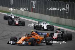 Stoffel Vandoorne (BEL) McLaren MCL33. 28.10.2018. Formula 1 World Championship, Rd 19, Mexican Grand Prix, Mexico City, Mexico, Race Day.