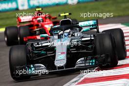 Valtteri Bottas (FIN) Mercedes AMG F1 W09. 28.10.2018. Formula 1 World Championship, Rd 19, Mexican Grand Prix, Mexico City, Mexico, Race Day.