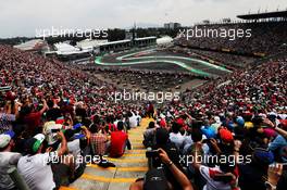 Max Verstappen (NLD) Red Bull Racing RB14. 28.10.2018. Formula 1 World Championship, Rd 19, Mexican Grand Prix, Mexico City, Mexico, Race Day.