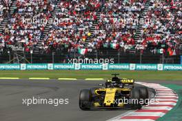 Nico Hulkenberg (GER) Renault Sport F1 Team RS18. 28.10.2018. Formula 1 World Championship, Rd 19, Mexican Grand Prix, Mexico City, Mexico, Race Day.