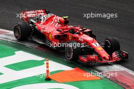 Kimi Raikkonen (FIN) Ferrari SF71H. 27.10.2018. Formula 1 World Championship, Rd 19, Mexican Grand Prix, Mexico City, Mexico, Qualifying Day.