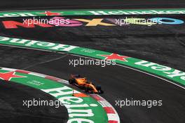 Stoffel Vandoorne (BEL) McLaren MCL33. 27.10.2018. Formula 1 World Championship, Rd 19, Mexican Grand Prix, Mexico City, Mexico, Qualifying Day.