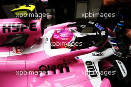 Esteban Ocon (FRA) Racing Point Force India F1 VJM11. 27.10.2018. Formula 1 World Championship, Rd 19, Mexican Grand Prix, Mexico City, Mexico, Qualifying Day.