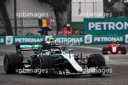 Valtteri Bottas (FIN) Mercedes AMG F1 W09. 27.10.2018. Formula 1 World Championship, Rd 19, Mexican Grand Prix, Mexico City, Mexico, Qualifying Day.