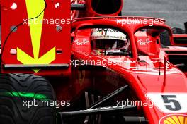 Sebastian Vettel (GER) Ferrari SF71H. 27.10.2018. Formula 1 World Championship, Rd 19, Mexican Grand Prix, Mexico City, Mexico, Qualifying Day.