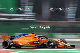 Fernando Alonso (ESP) McLaren F1  27.10.2018. Formula 1 World Championship, Rd 19, Mexican Grand Prix, Mexico City, Mexico, Qualifying Day.