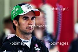 Sergio Perez (MEX) Racing Point Force India F1 Team. 27.10.2018. Formula 1 World Championship, Rd 19, Mexican Grand Prix, Mexico City, Mexico, Qualifying Day.