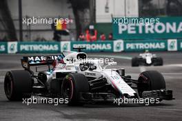 Lance Stroll (CDN) Williams FW41. 27.10.2018. Formula 1 World Championship, Rd 19, Mexican Grand Prix, Mexico City, Mexico, Qualifying Day.