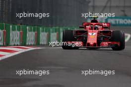 Kimi Raikkonen (FIN) Scuderia Ferrari  27.10.2018. Formula 1 World Championship, Rd 19, Mexican Grand Prix, Mexico City, Mexico, Qualifying Day.