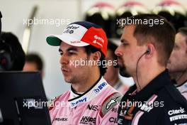 Sergio Perez (MEX) Racing Point Force India F1 Team. 27.10.2018. Formula 1 World Championship, Rd 19, Mexican Grand Prix, Mexico City, Mexico, Qualifying Day.