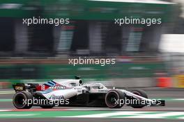 Lance Stroll (CDN) Williams F1 Team  27.10.2018. Formula 1 World Championship, Rd 19, Mexican Grand Prix, Mexico City, Mexico, Qualifying Day.
