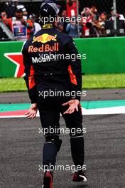 Daniel Ricciardo (AUS) Red Bull Racing celebrates his pole position in qualifying parc ferme. 27.10.2018. Formula 1 World Championship, Rd 19, Mexican Grand Prix, Mexico City, Mexico, Qualifying Day.