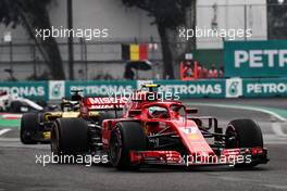 Kimi Raikkonen (FIN) Ferrari SF71H. 27.10.2018. Formula 1 World Championship, Rd 19, Mexican Grand Prix, Mexico City, Mexico, Qualifying Day.