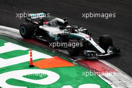 Lewis Hamilton (GBR) Mercedes AMG F1 W09. 27.10.2018. Formula 1 World Championship, Rd 19, Mexican Grand Prix, Mexico City, Mexico, Qualifying Day.