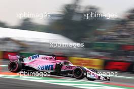 Sergio Perez (MEX) Sahara Force India F1    27.10.2018. Formula 1 World Championship, Rd 19, Mexican Grand Prix, Mexico City, Mexico, Qualifying Day.