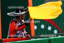 Drivers parade atmosphere. - Marshall. 28.10.2018. Formula 1 World Championship, Rd 19, Mexican Grand Prix, Mexico City, Mexico, Race Day.
