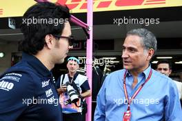 Sergio Perez (MEX) Racing Point Force India F1 Team. 25.10.2018. Formula 1 World Championship, Rd 19, Mexican Grand Prix, Mexico City, Mexico, Preparation Day.