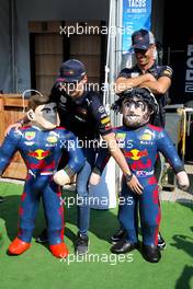 Max Verstappen (NLD) Red Bull Racing and Daniel Ricciardo (AUS) Red Bull Racing  25.10.2018. Formula 1 World Championship, Rd 19, Mexican Grand Prix, Mexico City, Mexico, Preparation Day.