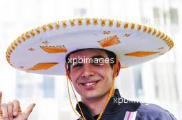 Esteban Ocon (FRA) Racing Point Force India F1 Team at an America Movil Charity Football Match. 24.10.2018. Formula 1 World Championship, Rd 19, Mexican Grand Prix, Mexico City, Mexico, Preparation Day.
