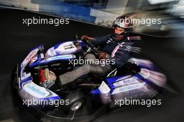 Sergio Perez (MEX) Racing Point Force India F1 Team at a karting event. 24.10.2018. Formula 1 World Championship, Rd 19, Mexican Grand Prix, Mexico City, Mexico, Preparation Day.