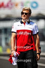 Marcus Ericsson (SWE) Sauber F1 Team walks the circuit. 25.10.2018. Formula 1 World Championship, Rd 19, Mexican Grand Prix, Mexico City, Mexico, Preparation Day.