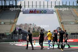 Carlos Sainz Jr (ESP) Renault F1 Team  25.10.2018. Formula 1 World Championship, Rd 19, Mexican Grand Prix, Mexico City, Mexico, Preparation Day.