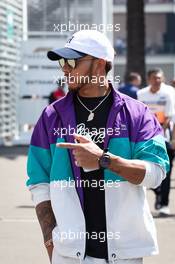 Lewis Hamilton (GBR) Mercedes AMG F1. 25.10.2018. Formula 1 World Championship, Rd 19, Mexican Grand Prix, Mexico City, Mexico, Preparation Day.