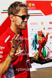 Sebastian Vettel (GER) Ferrari. 25.10.2018. Formula 1 World Championship, Rd 19, Mexican Grand Prix, Mexico City, Mexico, Preparation Day.