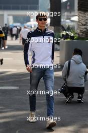 George Russell (GBR) Art Grand Prix GP2 Driver / Mercedes AMG F1 Reserve Driver / Williams. 25.10.2018. Formula 1 World Championship, Rd 19, Mexican Grand Prix, Mexico City, Mexico, Preparation Day.