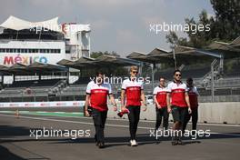 Marcus Ericsson (SWE) Sauber F1 Team  25.10.2018. Formula 1 World Championship, Rd 19, Mexican Grand Prix, Mexico City, Mexico, Preparation Day.