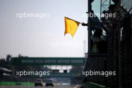 Yellow flag 25.10.2018. Formula 1 World Championship, Rd 19, Mexican Grand Prix, Mexico City, Mexico, Preparation Day.