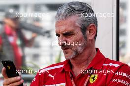 Maurizio Arrivabene (ITA) Ferrari Team Principal. 25.10.2018. Formula 1 World Championship, Rd 19, Mexican Grand Prix, Mexico City, Mexico, Preparation Day.