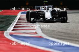 Charles Leclerc (MON) Sauber F1 Team C37. 28.09.2018. Formula 1 World Championship, Rd 16, Russian Grand Prix, Sochi Autodrom, Sochi, Russia, Practice Day.