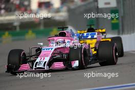 Sergio Perez (MEX) Sahara Force India F1   28.09.2018. Formula 1 World Championship, Rd 16, Russian Grand Prix, Sochi Autodrom, Sochi, Russia, Practice Day.