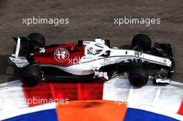 Antonio Giovinazzi (ITA) Sauber C37 Test Driver. 28.09.2018. Formula 1 World Championship, Rd 16, Russian Grand Prix, Sochi Autodrom, Sochi, Russia, Practice Day.