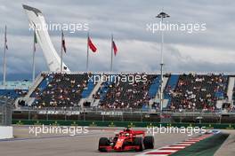 Sebastian Vettel (GER) Ferrari SF71H. 28.09.2018. Formula 1 World Championship, Rd 16, Russian Grand Prix, Sochi Autodrom, Sochi, Russia, Practice Day.