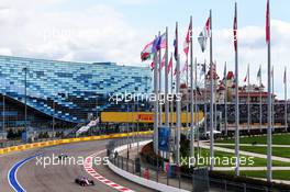 Esteban Ocon (FRA) Racing Point Force India F1 VJM11. 28.09.2018. Formula 1 World Championship, Rd 16, Russian Grand Prix, Sochi Autodrom, Sochi, Russia, Practice Day.