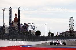 Esteban Ocon (FRA) Racing Point Force India F1 VJM11. 28.09.2018. Formula 1 World Championship, Rd 16, Russian Grand Prix, Sochi Autodrom, Sochi, Russia, Practice Day.
