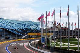 Kimi Raikkonen (FIN) Ferrari SF71H. 28.09.2018. Formula 1 World Championship, Rd 16, Russian Grand Prix, Sochi Autodrom, Sochi, Russia, Practice Day.