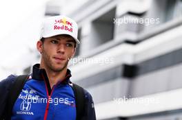 Pierre Gasly (FRA) Scuderia Toro Rosso. 28.09.2018. Formula 1 World Championship, Rd 16, Russian Grand Prix, Sochi Autodrom, Sochi, Russia, Practice Day.