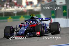 Pierre Gasly (FRA) Scuderia Toro Rosso  28.09.2018. Formula 1 World Championship, Rd 16, Russian Grand Prix, Sochi Autodrom, Sochi, Russia, Practice Day.