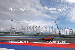 Sebastian Vettel (GER) Scuderia Ferrari  28.09.2018. Formula 1 World Championship, Rd 16, Russian Grand Prix, Sochi Autodrom, Sochi, Russia, Practice Day.