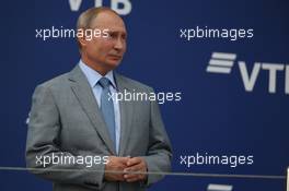 Vladimir Putin (RUS) Russian Federation President. 30.09.2018. Formula 1 World Championship, Rd 16, Russian Grand Prix, Sochi Autodrom, Sochi, Russia, Race Day.