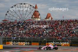 Esteban Ocon (FRA) Force India F1  30.09.2018. Formula 1 World Championship, Rd 16, Russian Grand Prix, Sochi Autodrom, Sochi, Russia, Race Day.