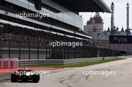 Max Verstappen (NLD) Red Bull Racing RB14. 30.09.2018. Formula 1 World Championship, Rd 16, Russian Grand Prix, Sochi Autodrom, Sochi, Russia, Race Day.