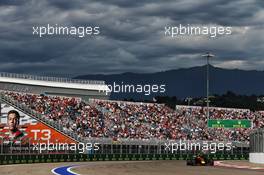 Max Verstappen (NLD) Red Bull Racing RB14. 30.09.2018. Formula 1 World Championship, Rd 16, Russian Grand Prix, Sochi Autodrom, Sochi, Russia, Race Day.