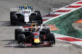 Daniel Ricciardo (AUS) Red Bull Racing RB14. 30.09.2018. Formula 1 World Championship, Rd 16, Russian Grand Prix, Sochi Autodrom, Sochi, Russia, Race Day.